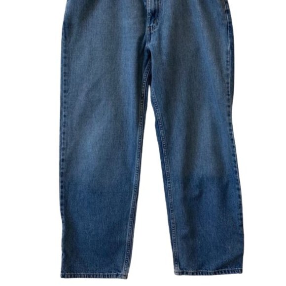 Signature Levi Strauss Jeans Men Tag Size 36 x 29 Relaxed Fit Medium Wash Mexico - Picture 11 of 12